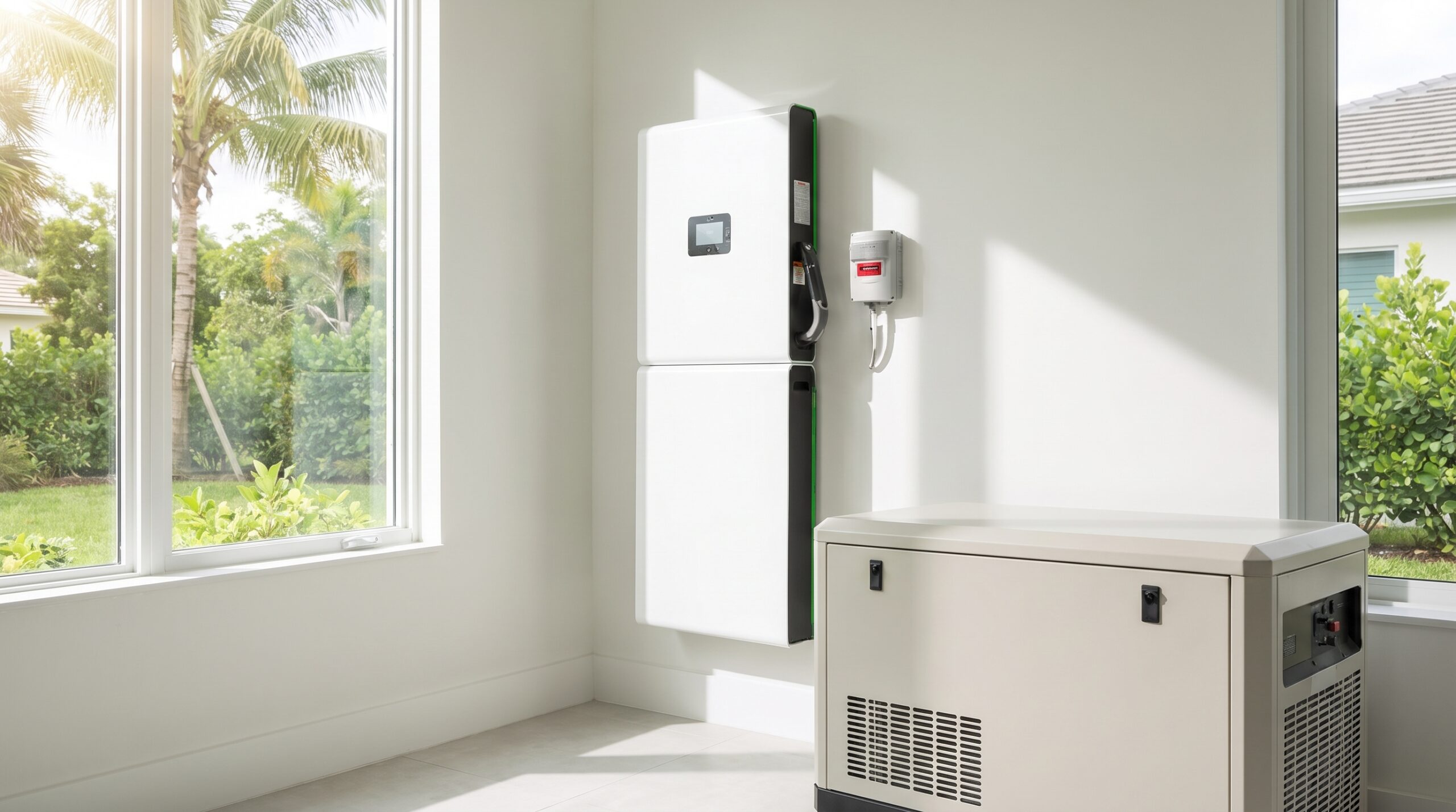 Solar Battery vs Generator in Florida: Which Is Better?
