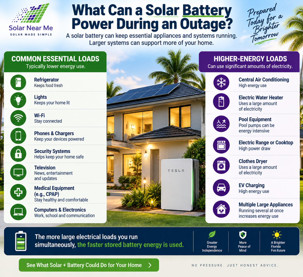 Can a Solar Battery Power My House During a Hurricane?